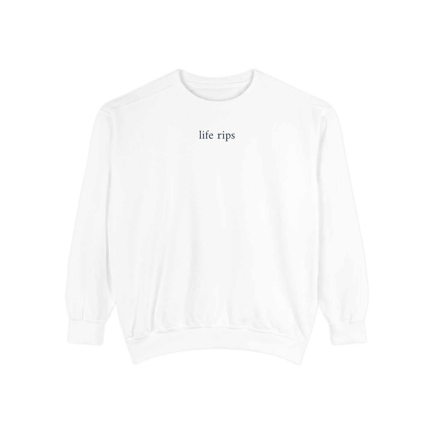 life rips - crew neck sweater