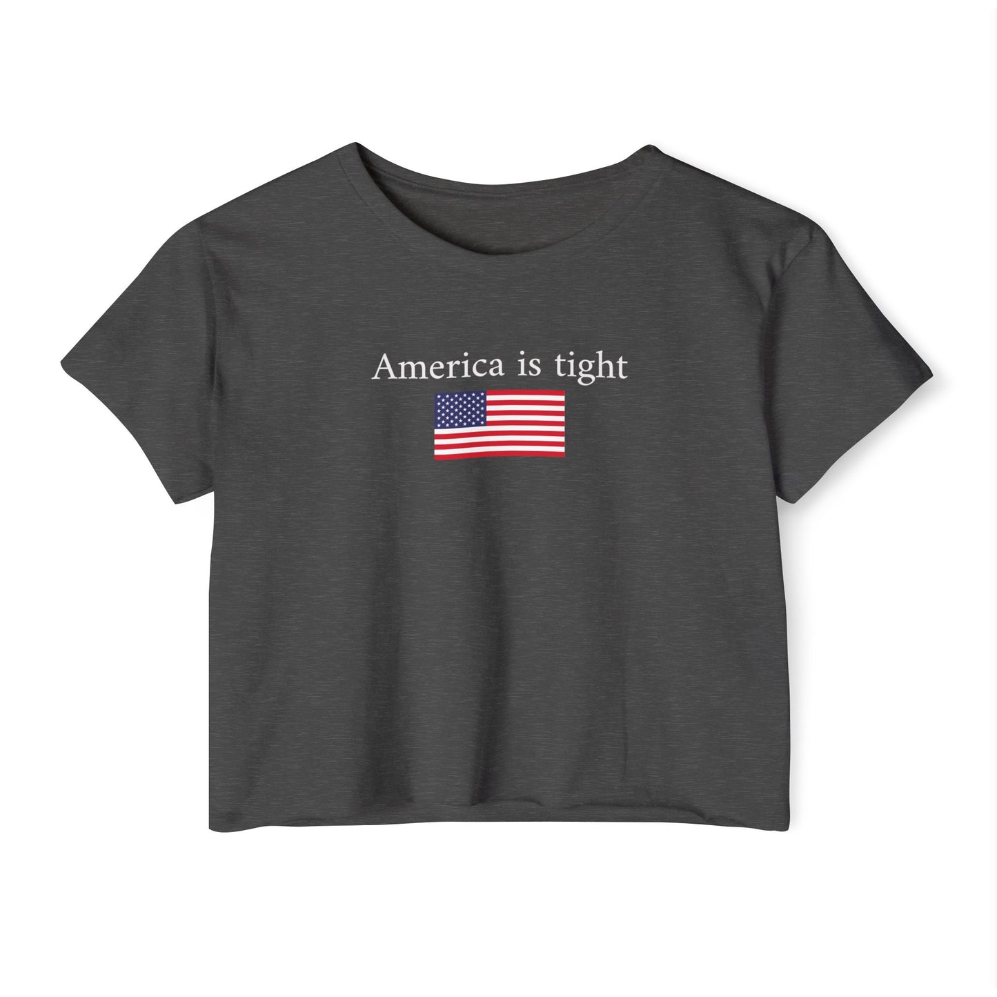 America is tight - crop top