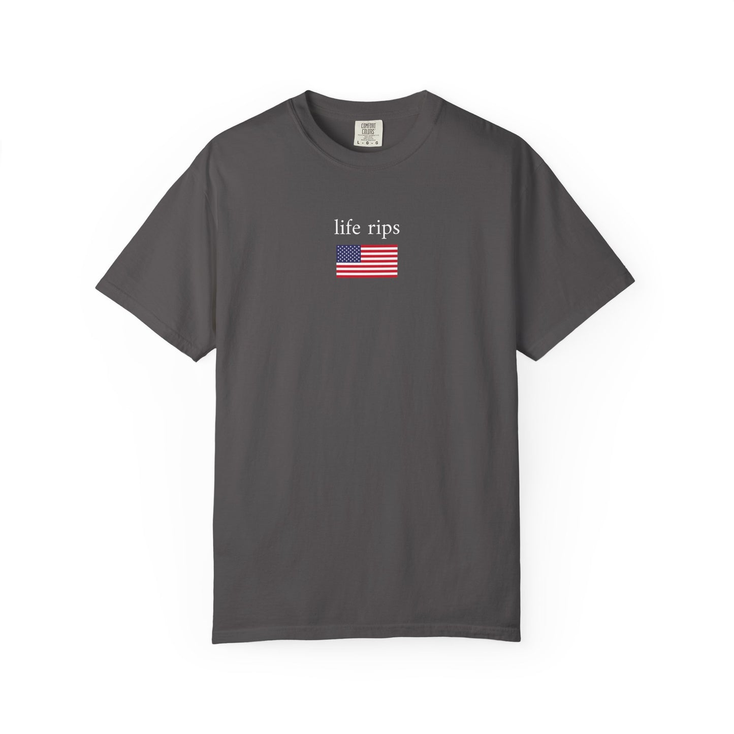 life rips X flag tee