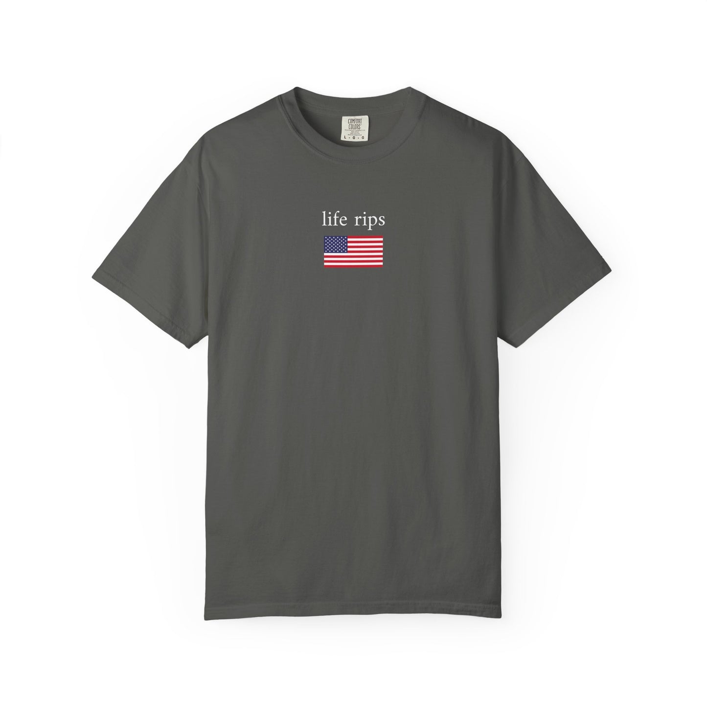 life rips X flag tee