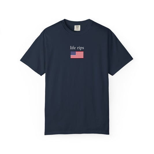 life rips X flag tee