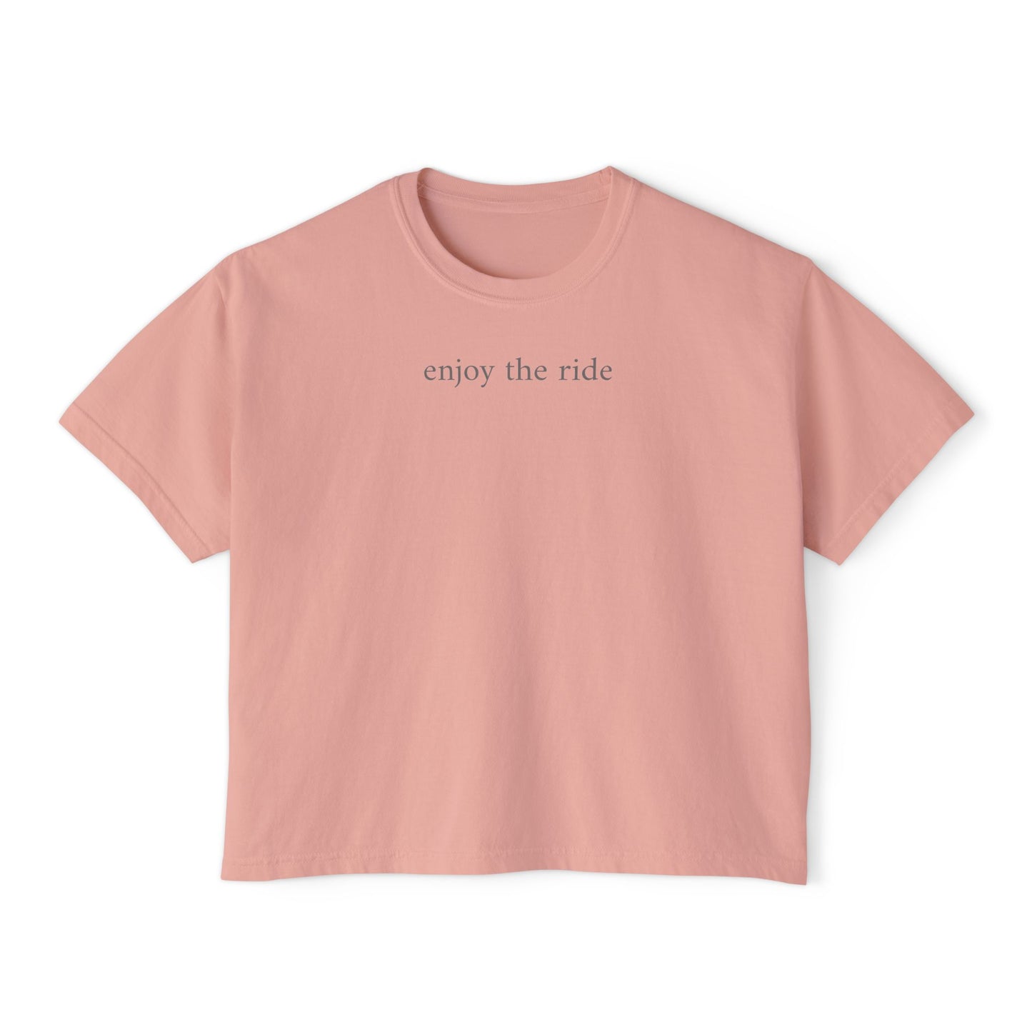 enjoy the ride- Women's Boxy Tee