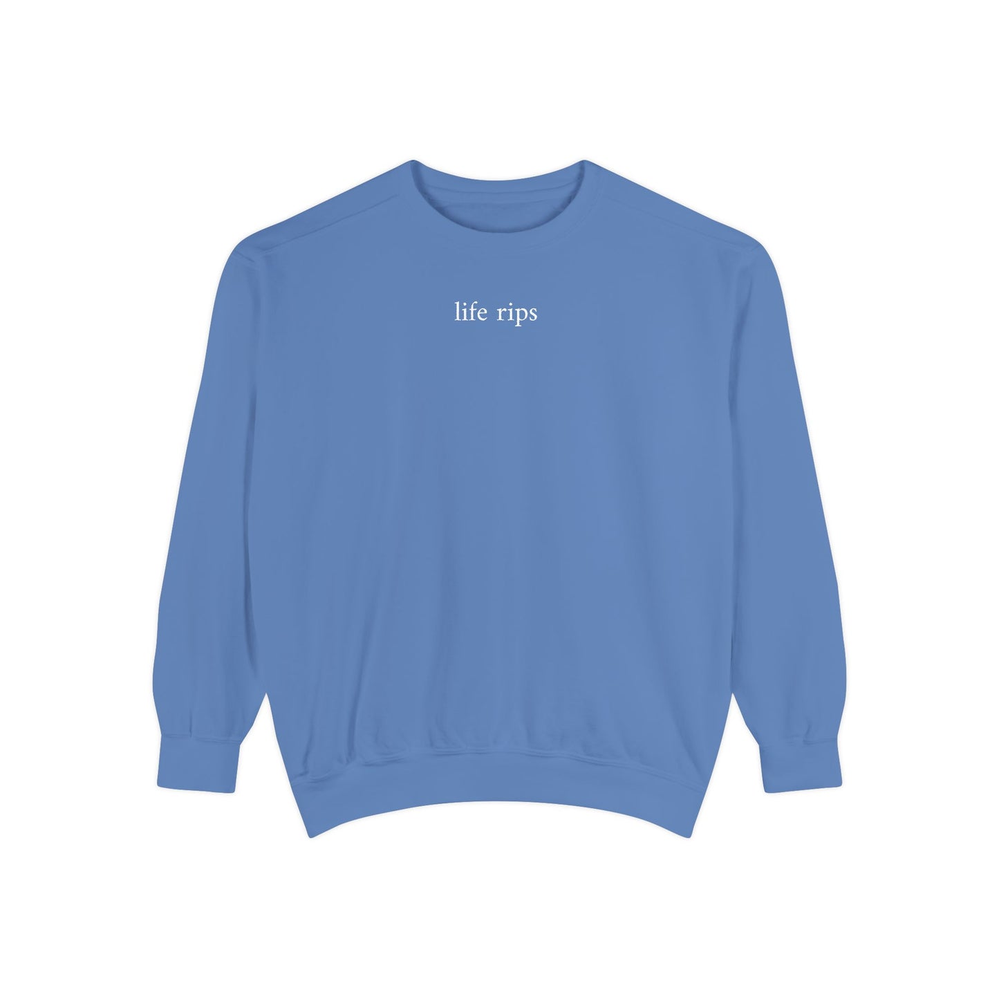 life rips - crew neck sweater