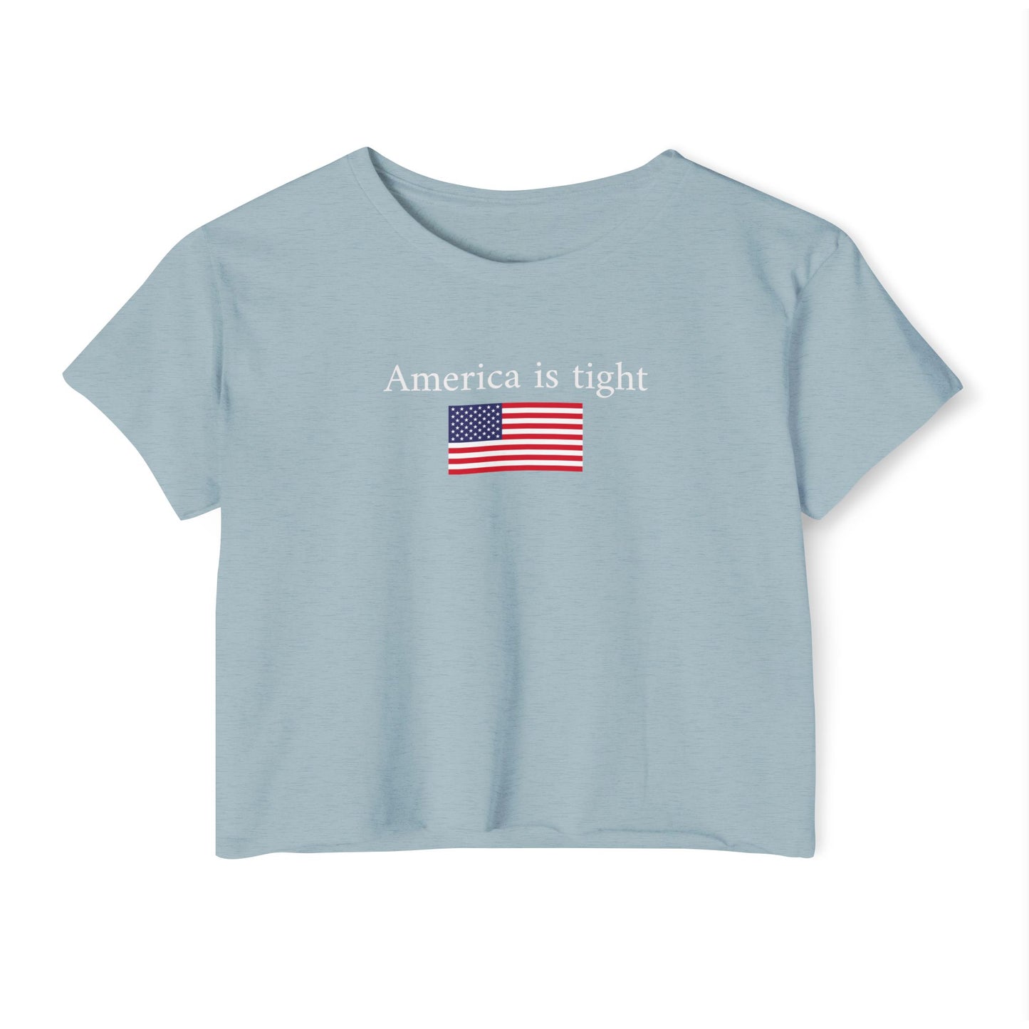America is tight - crop top