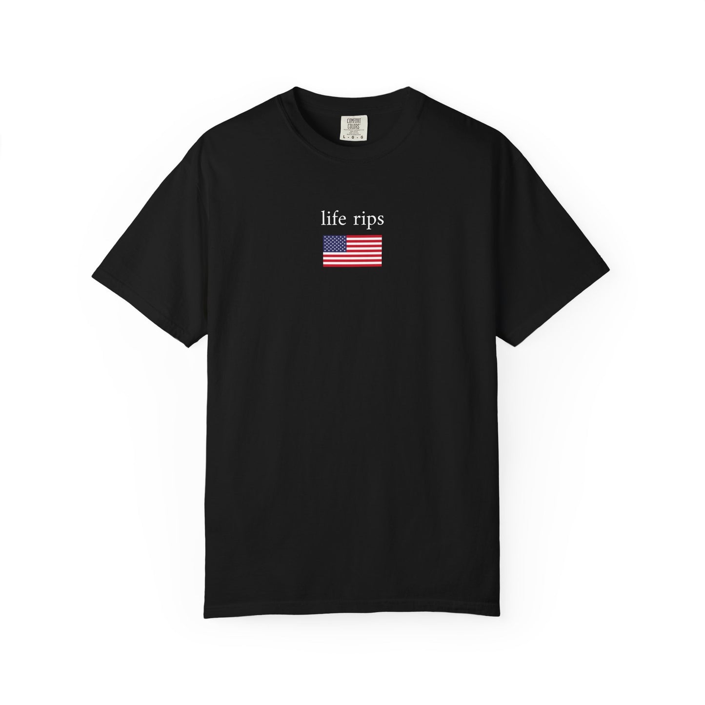 life rips X flag tee