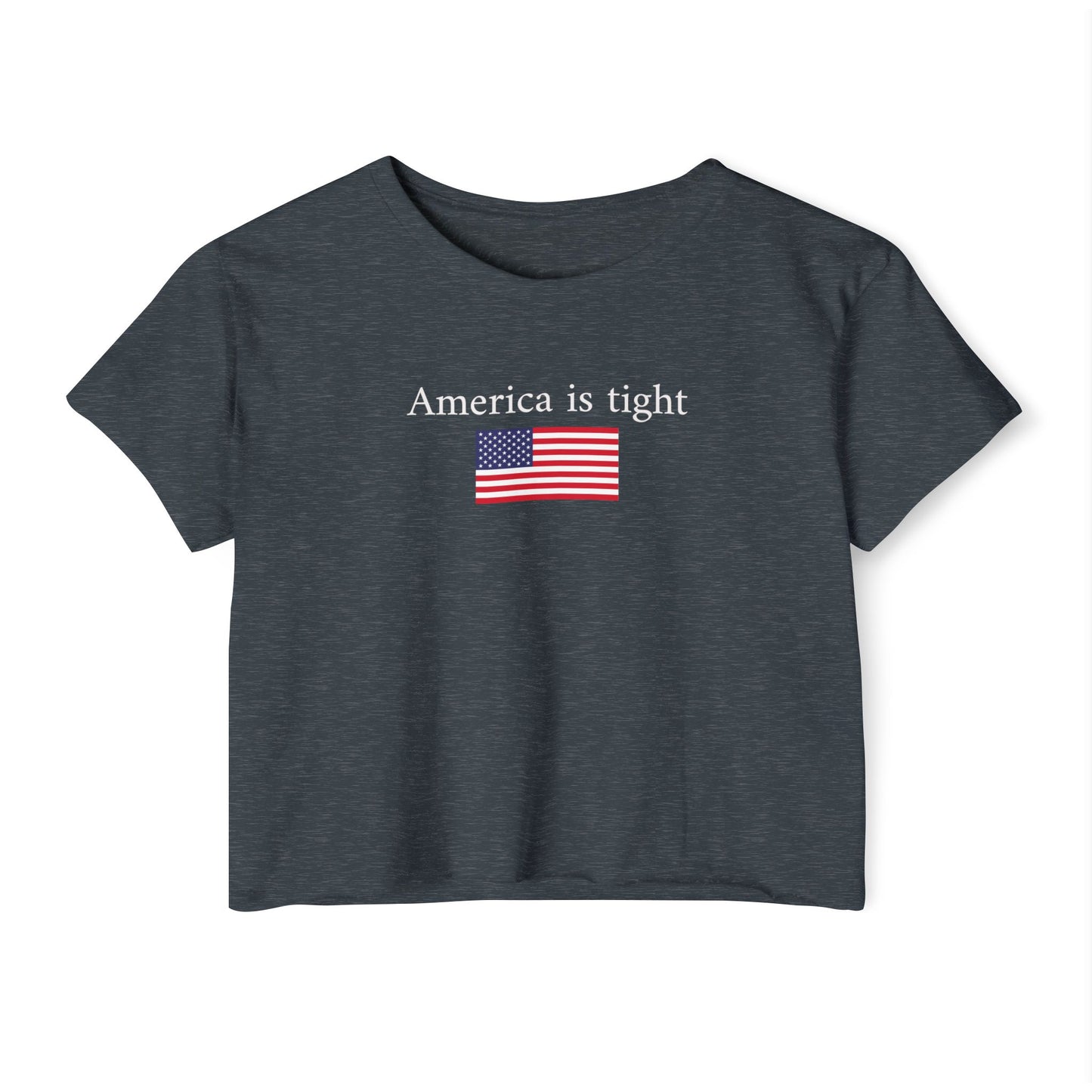 America is tight - crop top