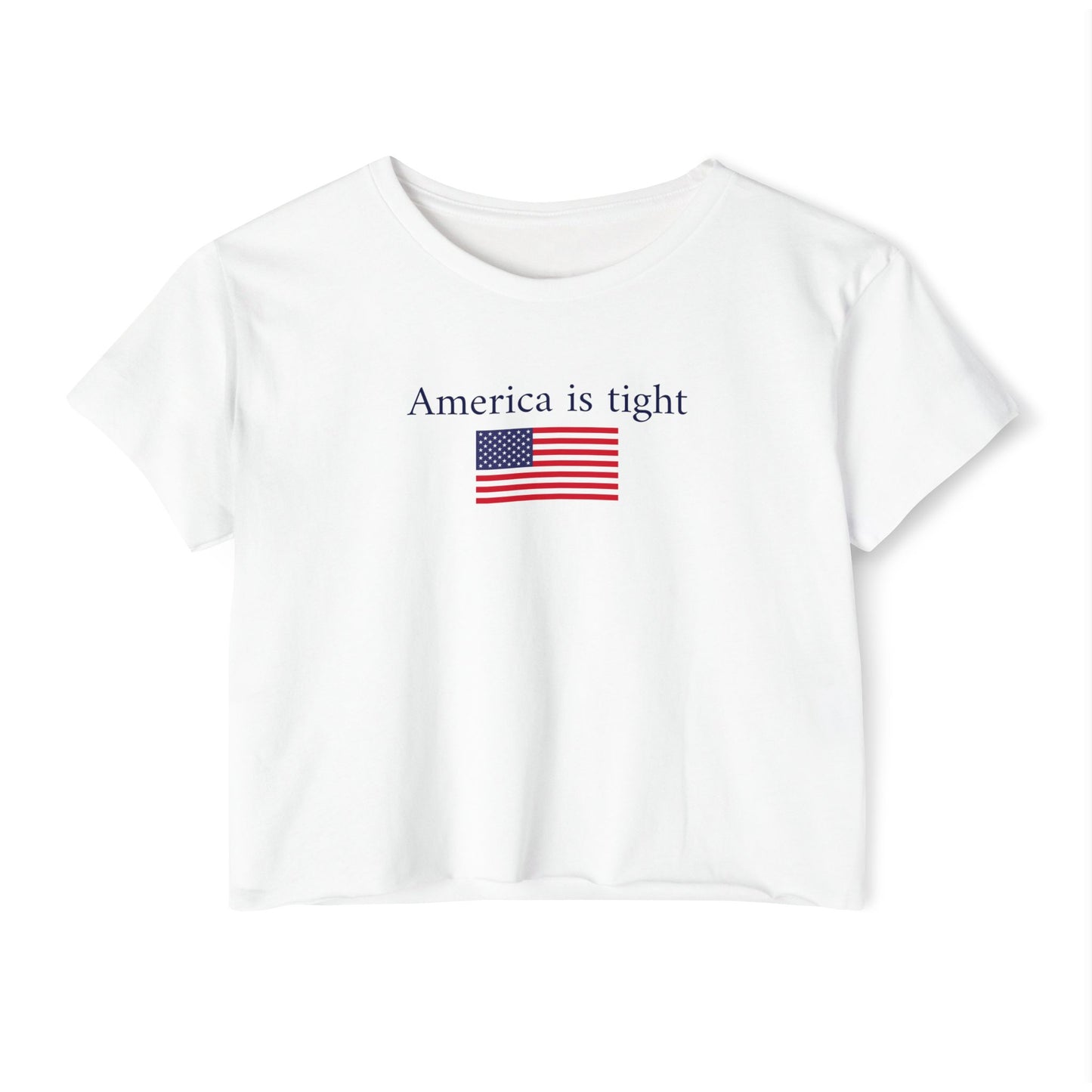 America is tight - crop top