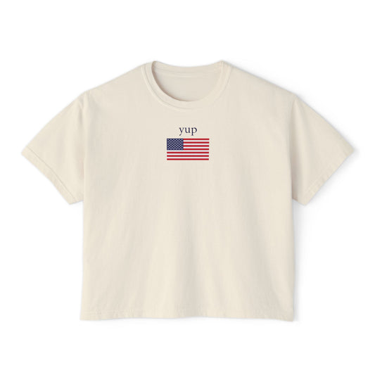 yup - Women's Boxy Tee