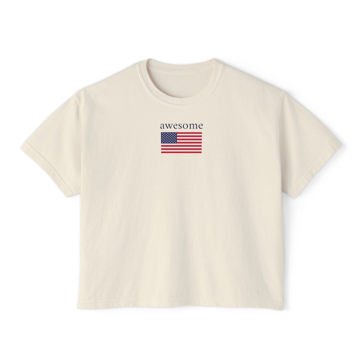 awesome - Women's Boxy Tee