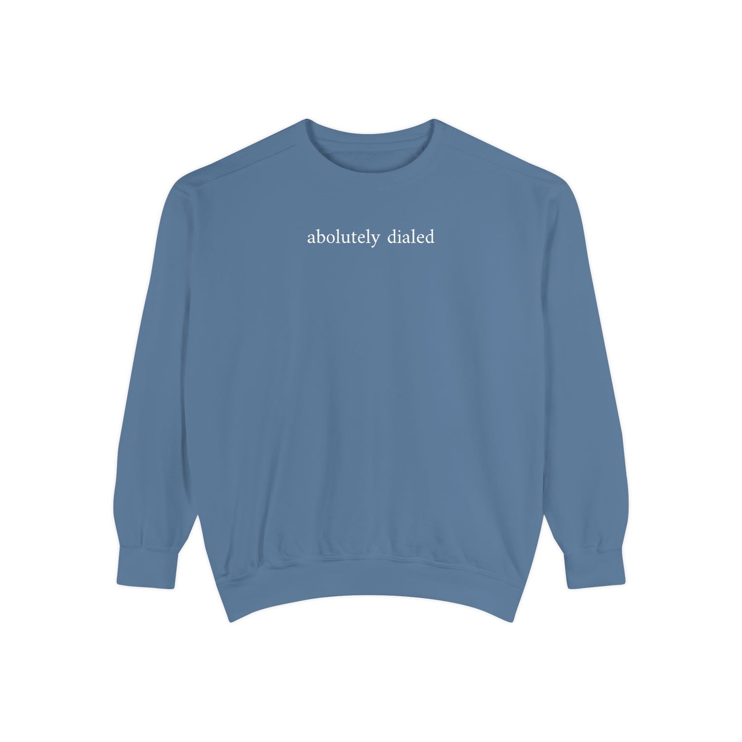 absolutely dialed - crew neck sweater