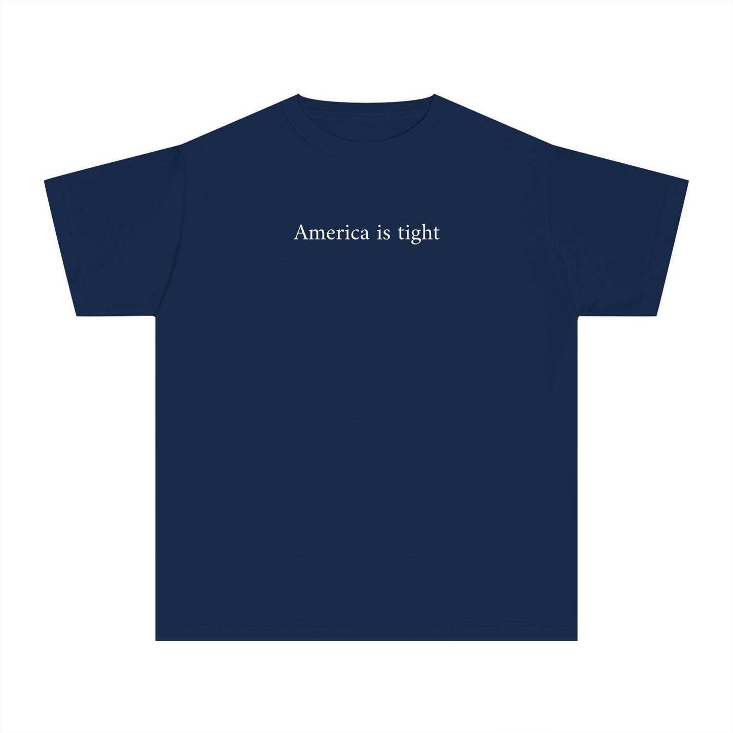 America is tight kids tee