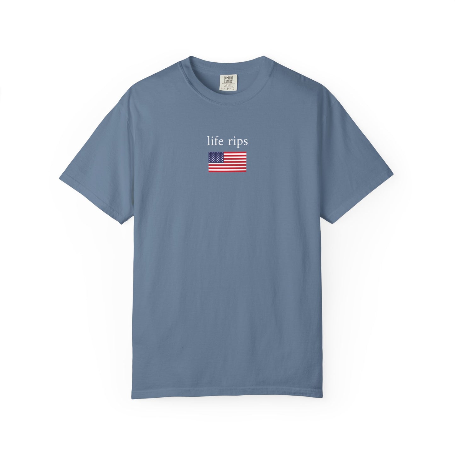 life rips X flag tee