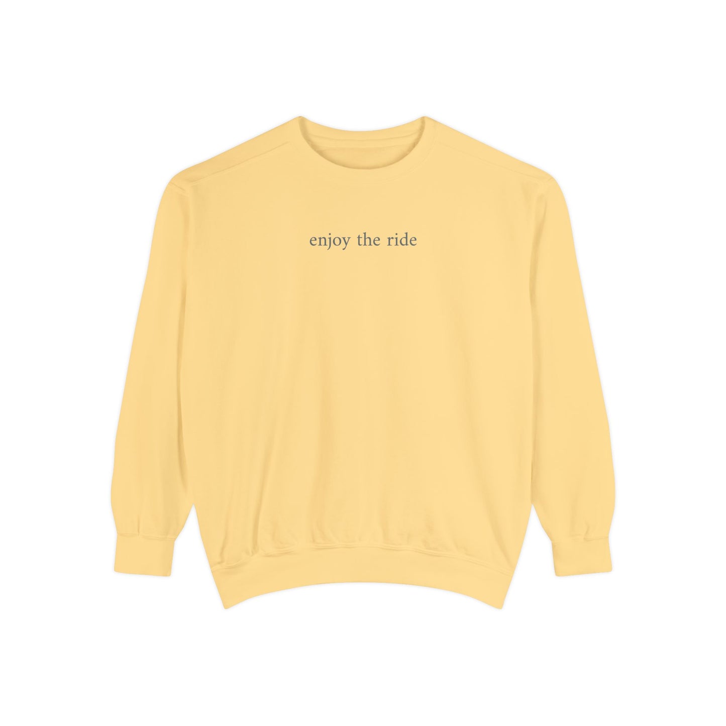 enjoy the ride - crew neck sweater