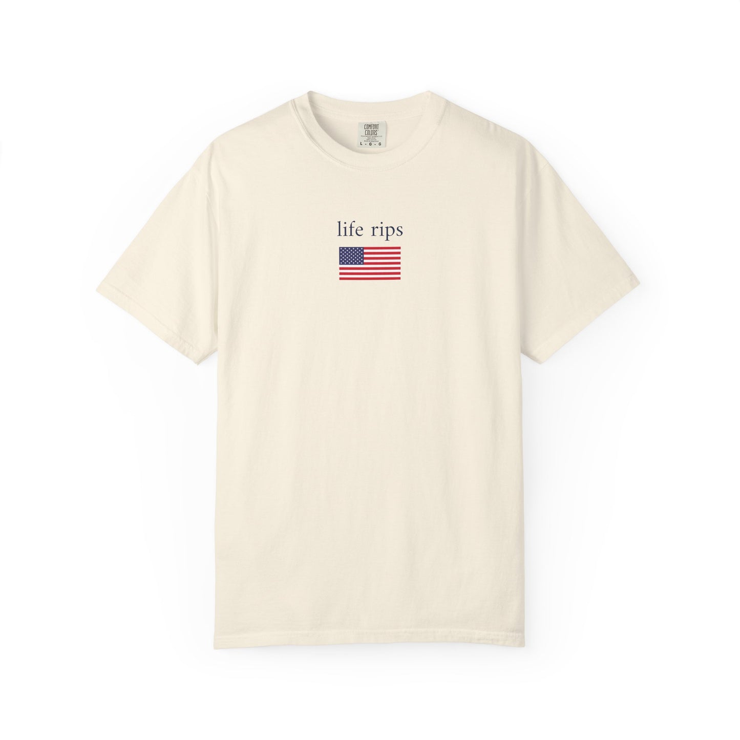 life rips X flag tee