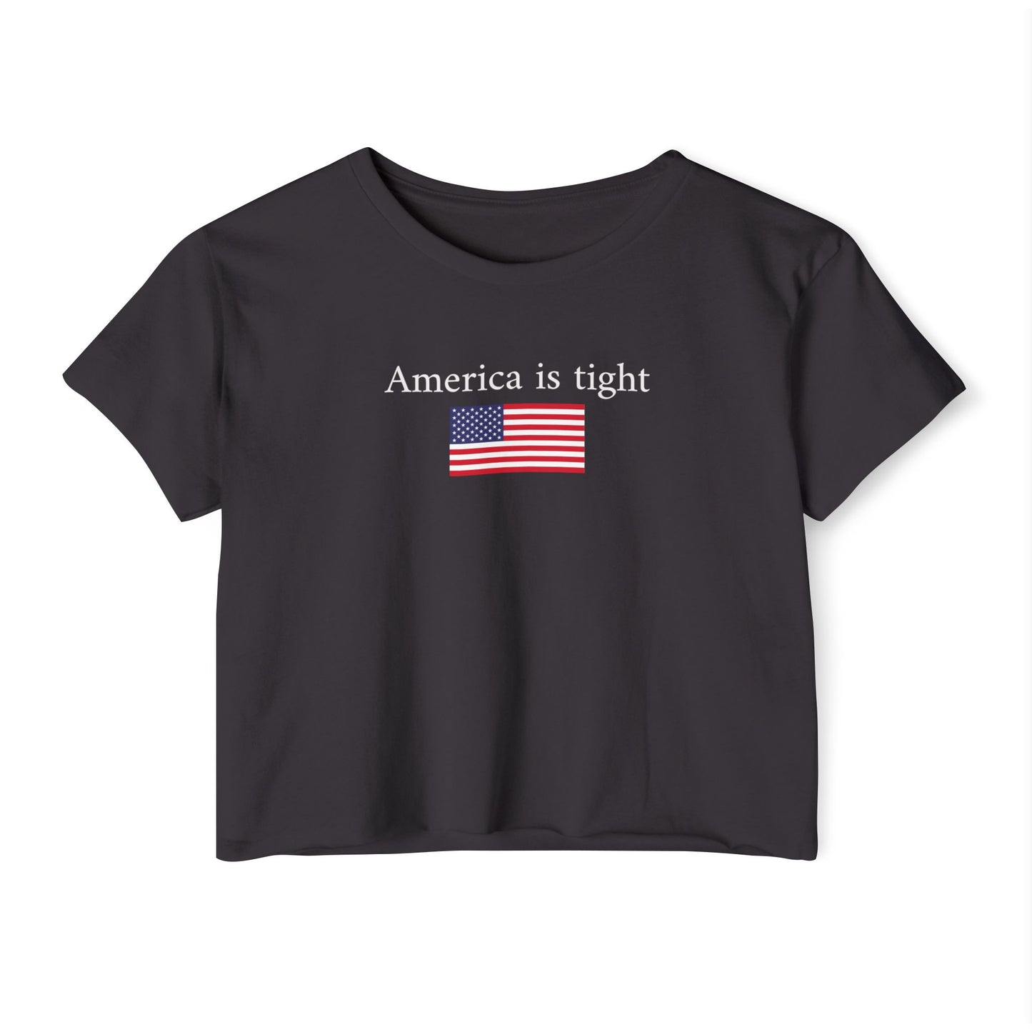 America is tight - crop top