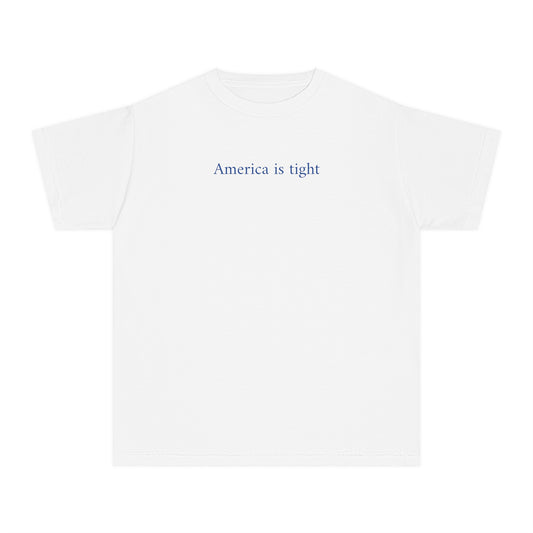 America is tight kids tee