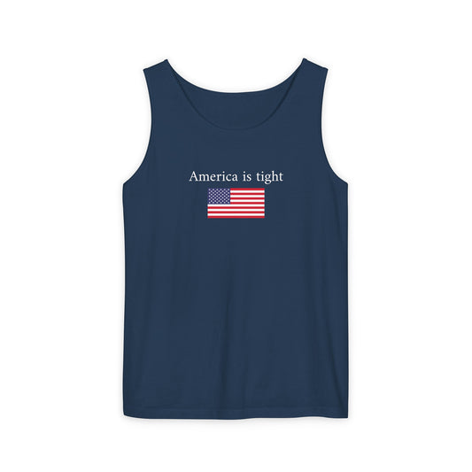 America is tight X tank