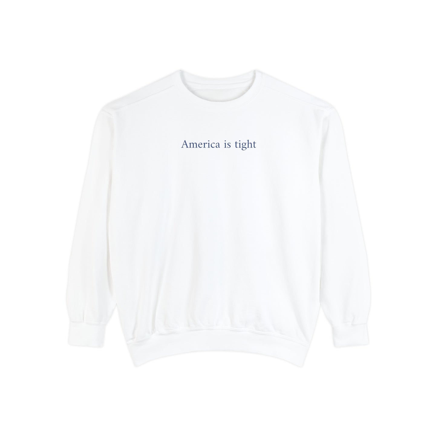 America is tight - crew neck sweater