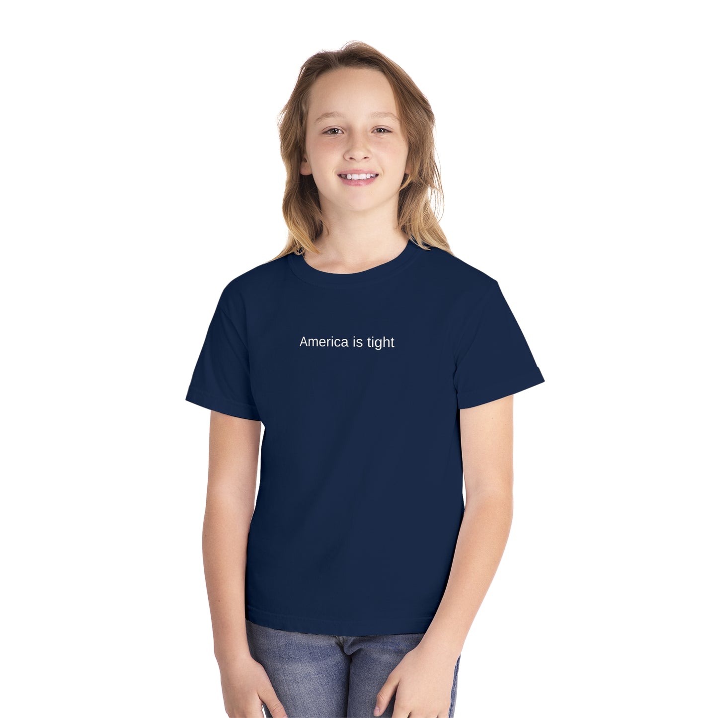 America is tight kids tee