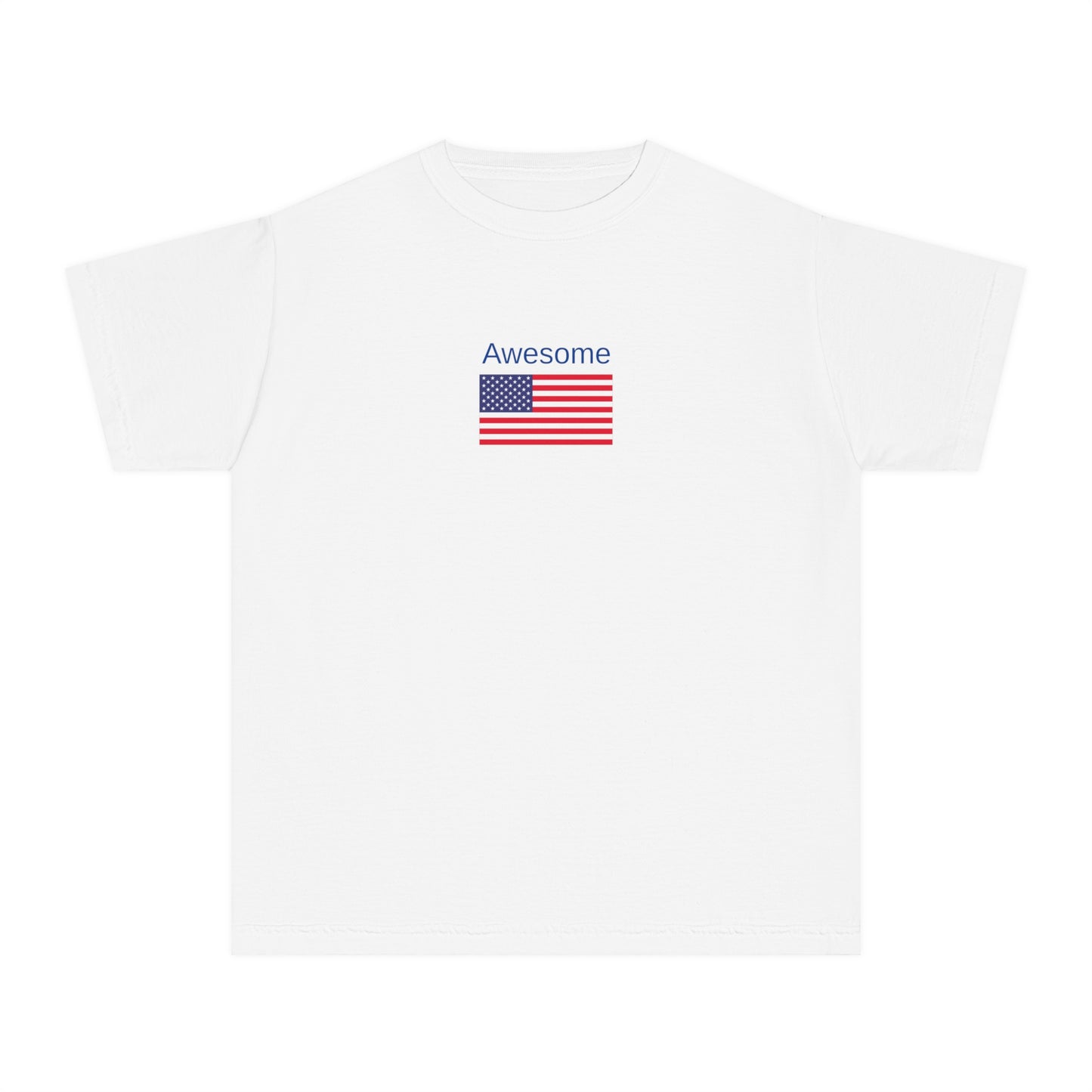 awesome x flag kids tee