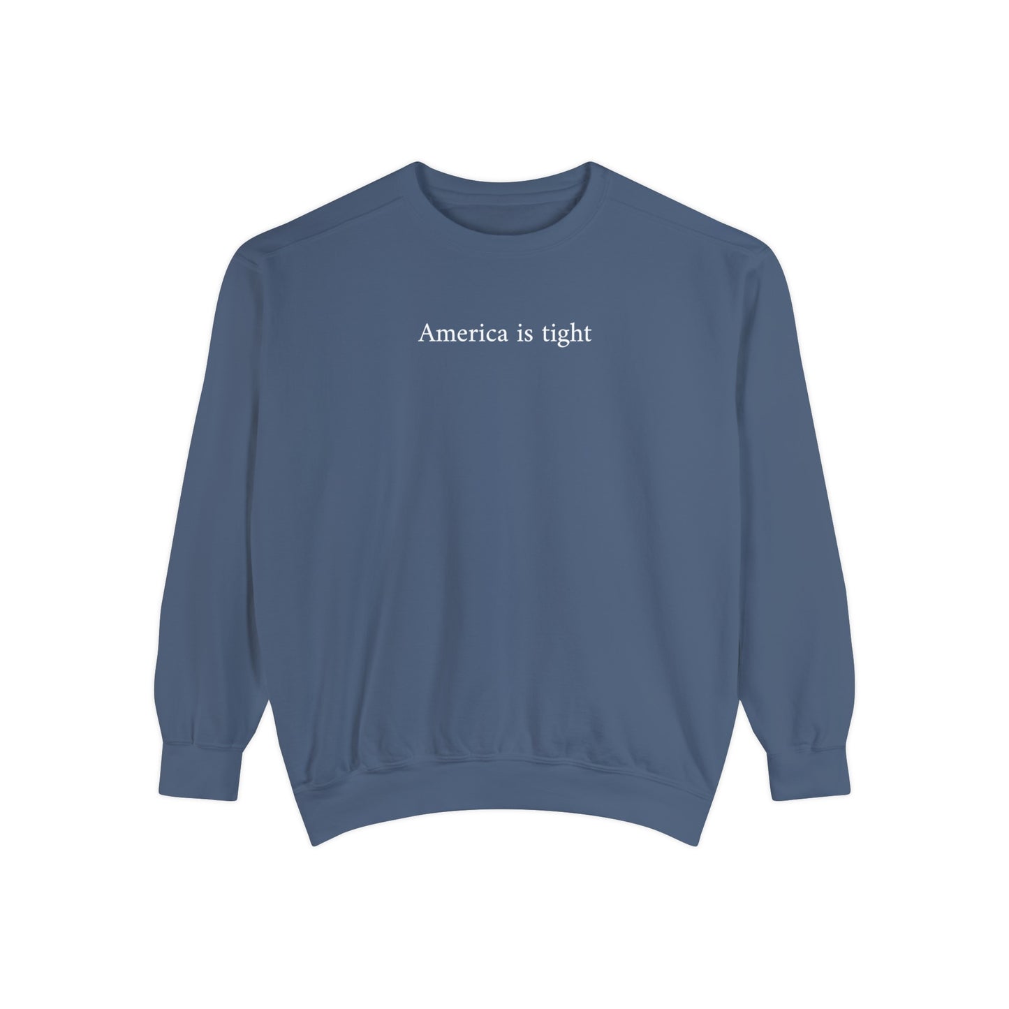 America is tight - crew neck sweater