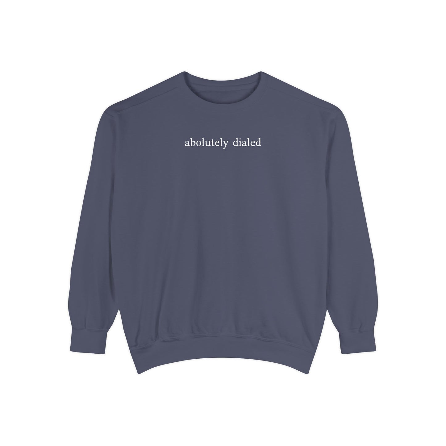 absolutely dialed - crew neck sweater