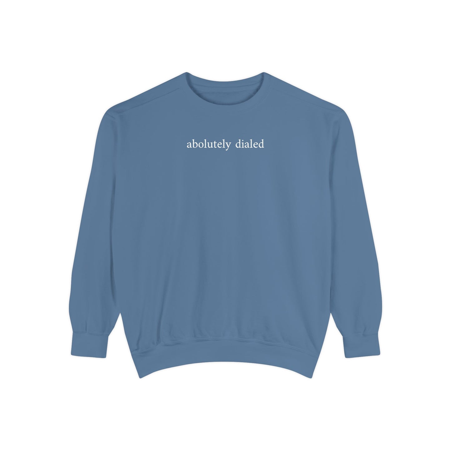 absolutely dialed - crew neck sweater