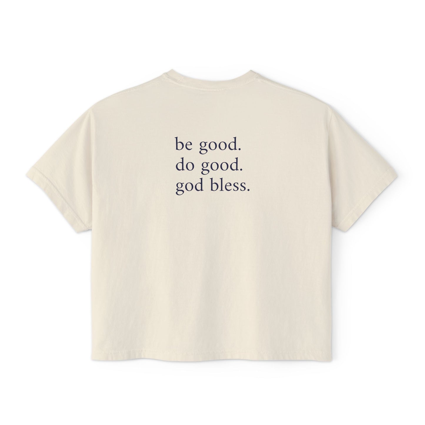 go bills -  women's boxy tee