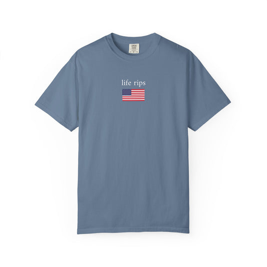 life rips X flag tee