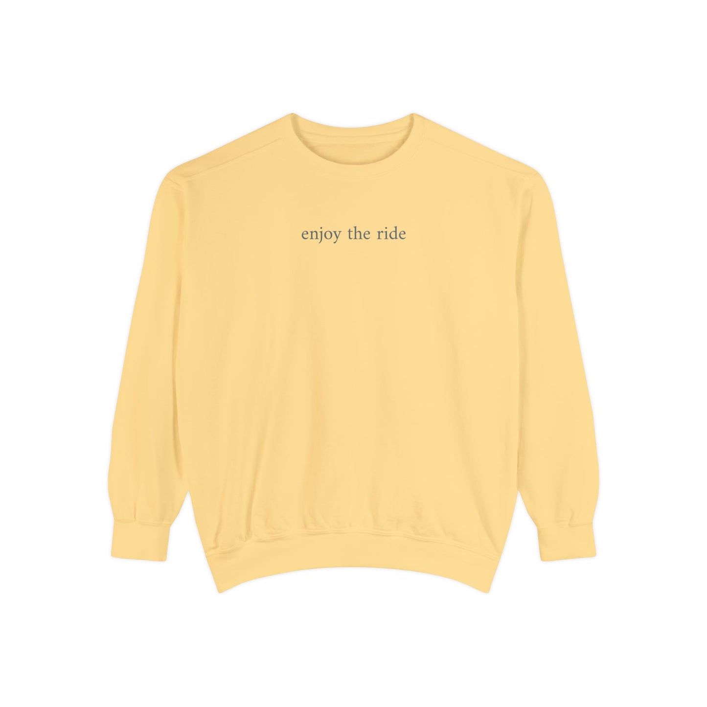 enjoy the ride - crew neck sweater